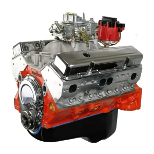 SBC 383 Crate Engine - Base Dressed w_Alm Heads